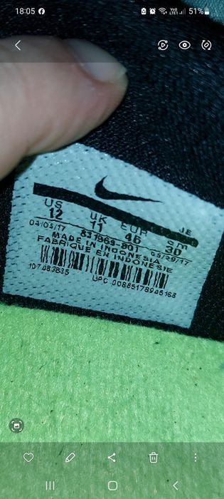 Buty korki nike mercurial roz.46