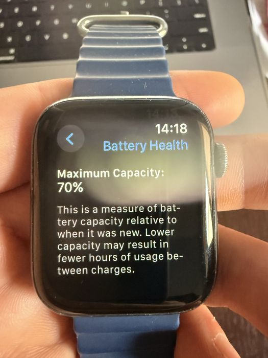 Apple Watch SE 44 mm Space Gray Alu