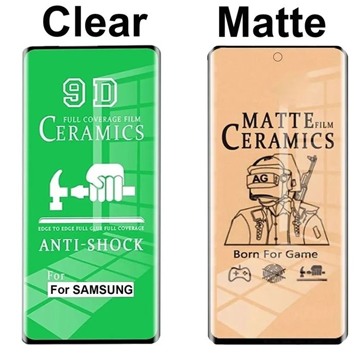 Защитная гидрогелевая пленка глянцевая, матовая, антиблю, антишпион