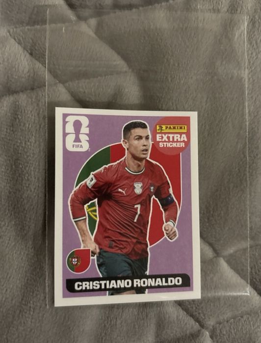 Figurinha/Cromo Panini Extra Sticker Cristiano Ronaldo (Regular)