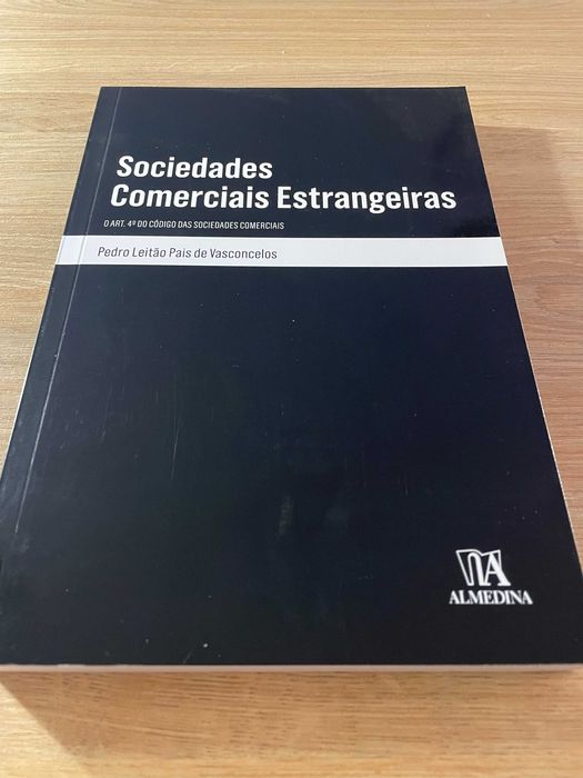 «Sociedades Comerciais Estrangeiras» - Pedro Leitão Pais de Vasconcelos
