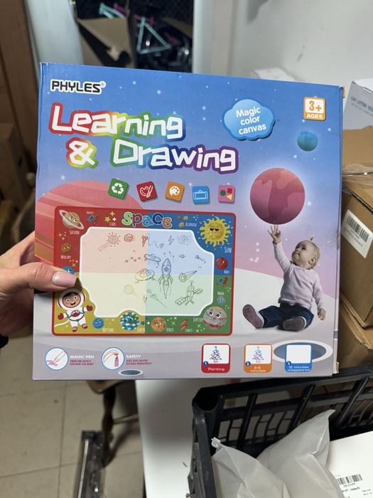 Dywan rysunkowy dla dzieci ! Rysowanie wodą! 4 os.