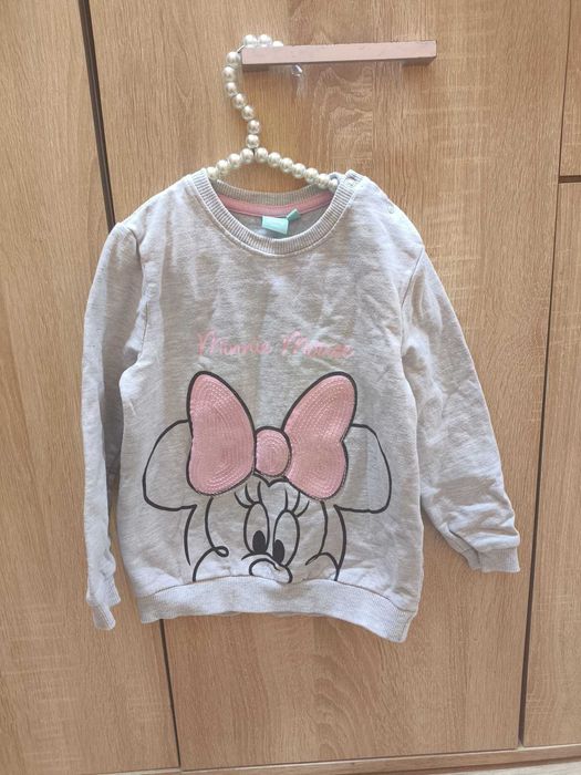 sweterek dla dziewczynki z myszką mini rozmiar 98
