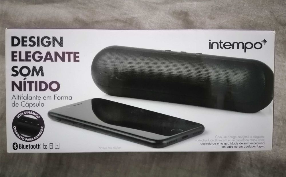 Coluna Bluetooh Intempo portátil