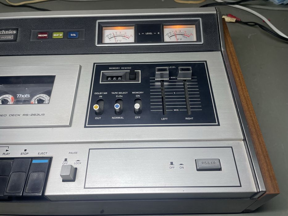 Technics RS-263US  prawdziwe vintage stan super
