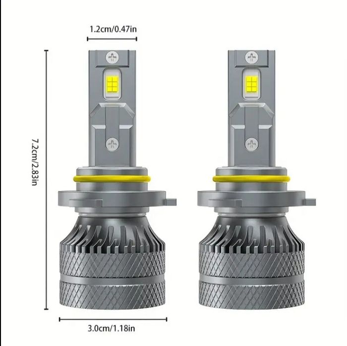 Lâmpadas de Farol 9005/HB3 9006/HB4 9012/HIR2 H11 H4 H7 H1,
