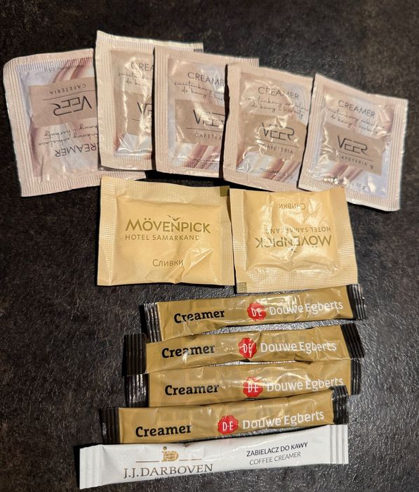 Śmietanka w proszku do kawy zabielacz 12 szaszetek MIX