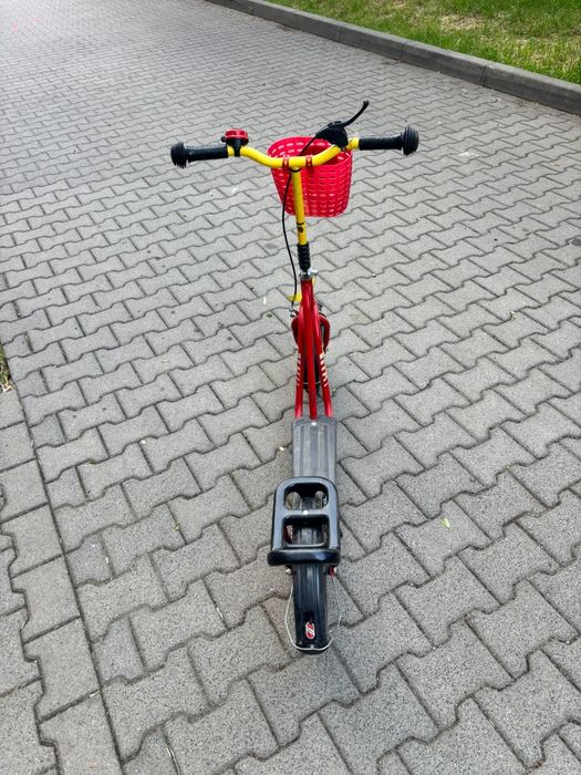 Hulajnoga Puky kolor czerwono niebieski