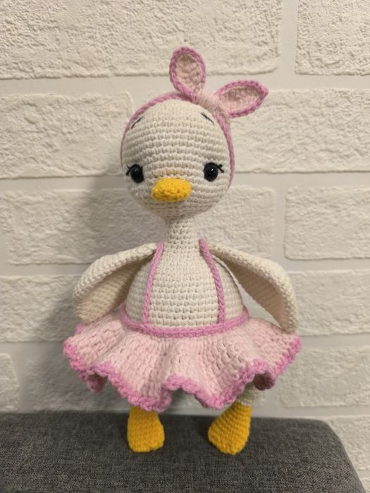 Amigurumi kaczuszka na szydełku