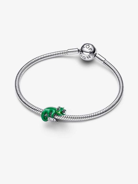 Pandora Charms zmieniający kolor Disney Zaplątani Pascal S925