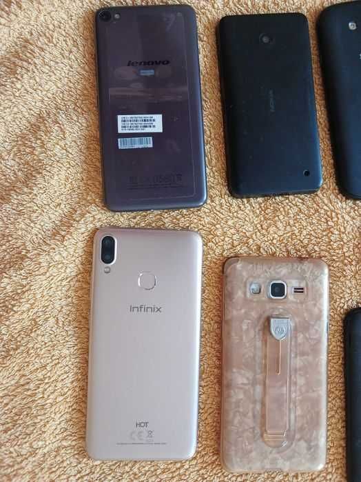 Apple Samsung Lenovo infinix смартфони
