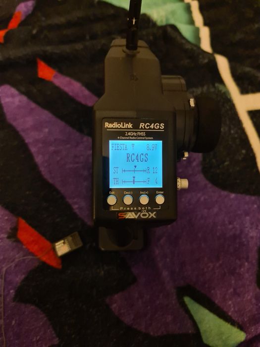 Aparatura radio link rc4gs plus odbiornik