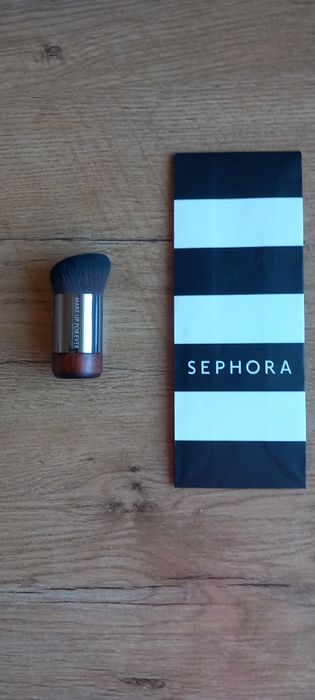 NOWY#112 MAKE UP FOR EVER oryginalny pędzel kabuki do podkładu twarz