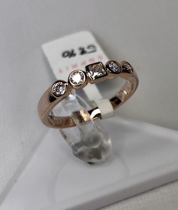 Колечко, перстень Esprit, Thomas Sabo, позолота р. 18/17