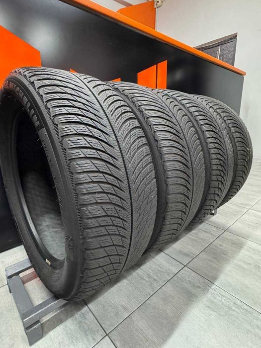 Шини б/у 245/50 R19 Michelin Pilot Alpin 5 - 5.6-5.7мм, 2021 рік зима