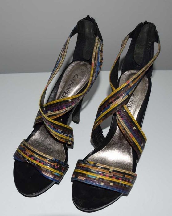 Sapatos de senhora, n.º 38, Cafènoir, como novos, 100% pele genuína