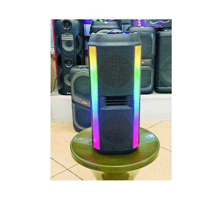 Караоке Bluetooth колонка 39 см + AUX, USB, FM, RGB, 20W !