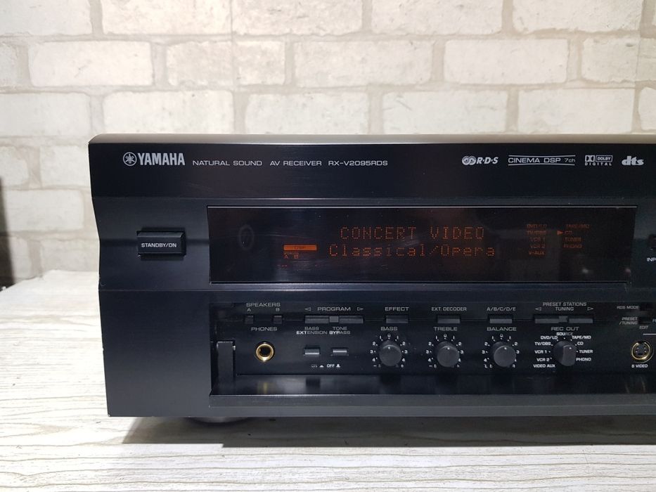 20Кг! 7.1AV ресивер Yamaha RX-V2095 7х160Вт  б/у з Німеччини