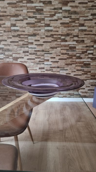 Centro de mesa em vidro Murano