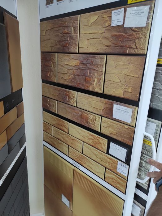 Клинкерная огнеупорная плитка для камина или грубы ХЕРСОН