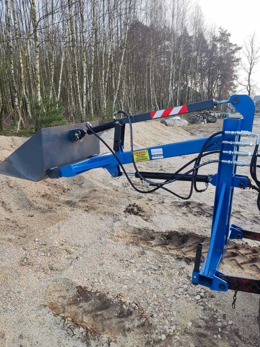 Ładowacz na tuz traktora traktorka podwójna hydraulika solidny mocny