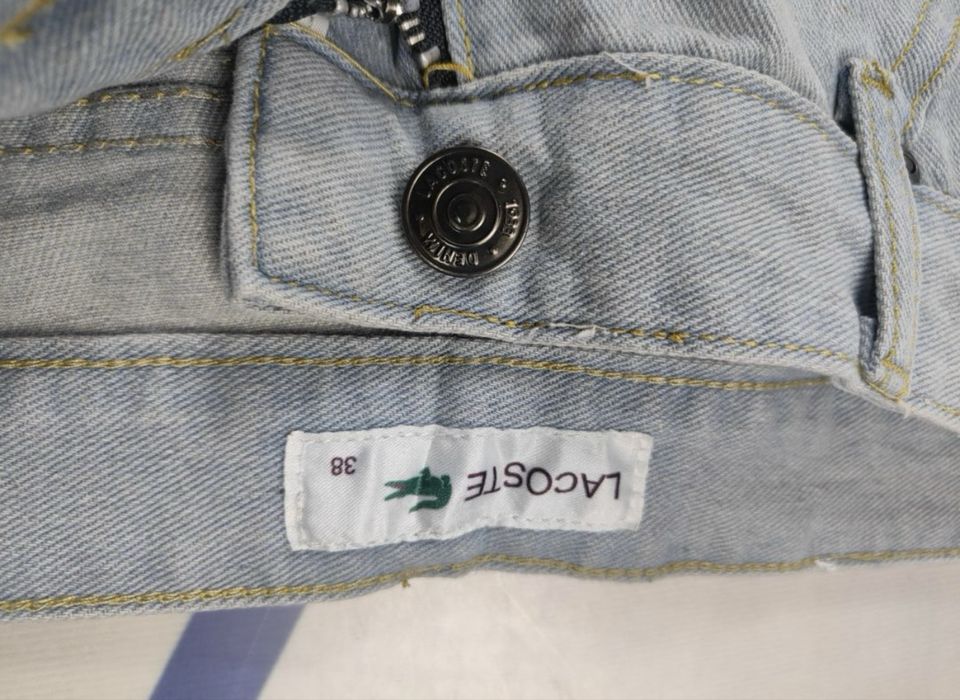 ТОП ПРОДАЖУ!! Купити джинси Лакоста, штани Lacoste, джинси Lacosta світло сині на весну або літо, придбати широкі Baggy jeans беггі джинси Лакоста