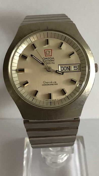 Omega Geneve Electronic F300Hz Chronometer, Day Date, 40 mm