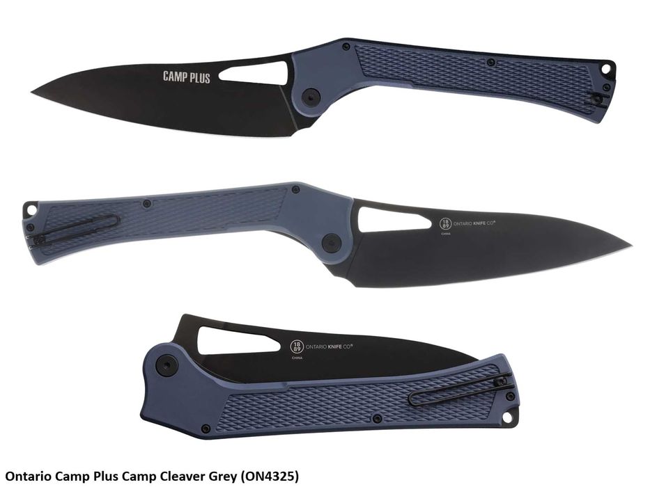 Ніж Ontario Camp Plus (EDC, Santoku, Chef, Cleaver)
