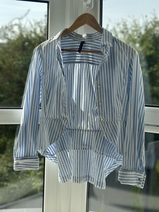 Сорочка жіноча в смужку