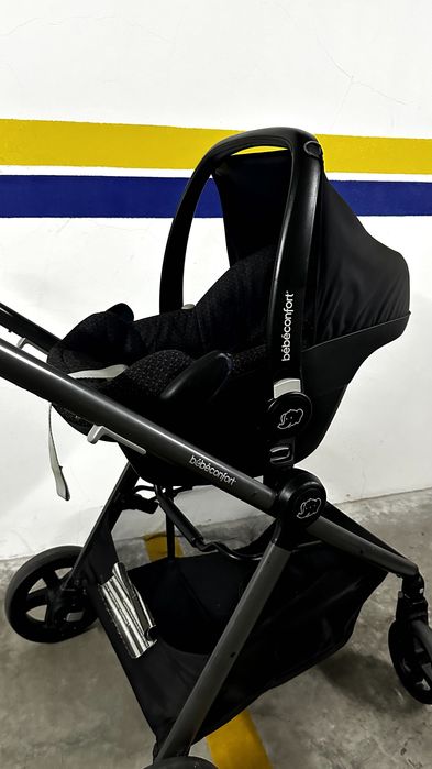 Conjunto Duo Bébé Confort Zélia - Carrinho 2 em 1 + Ovo MaxiCosi Pebble