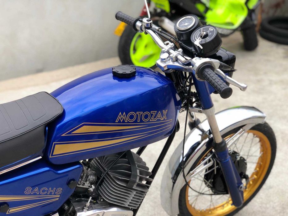 Autocolantes SIS - Sachs Motozax - Dourado