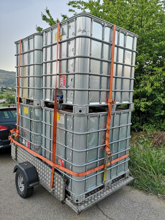 Depósitos 600L/ 1000L plástico/chapa galvanizada