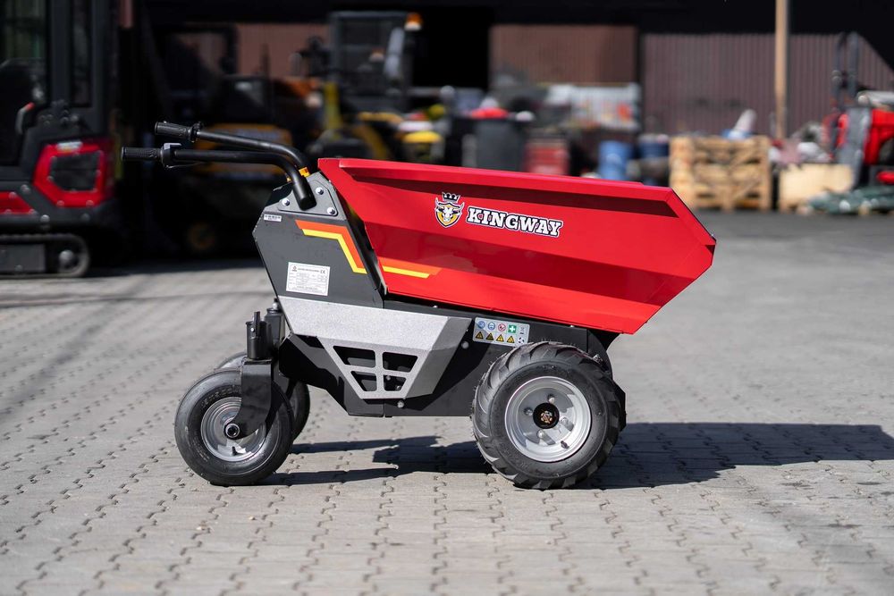 NOWA 500kg Taczka elektryczna transporter akumulatorowy Wywrotka