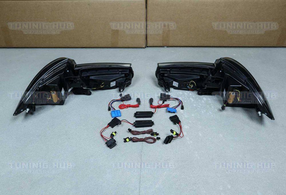 фонари bmw f30 у стилі G30 апгрейд led задние стопи бмв ф30 Європа