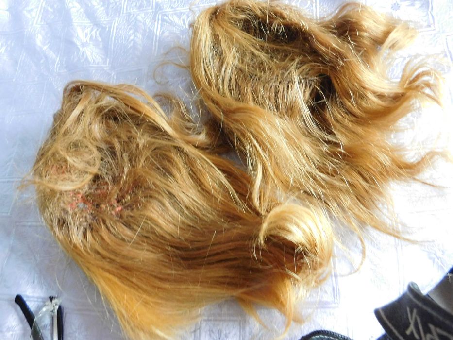 Натуральные волосы, шиньон,