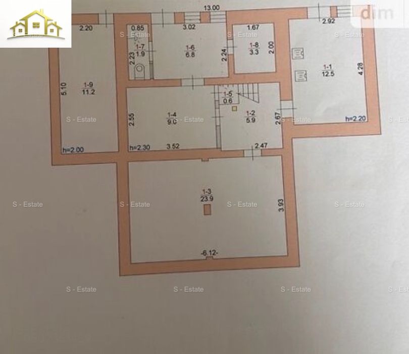 Продам дом Бабаи 255м2 7 комнат 8 соток