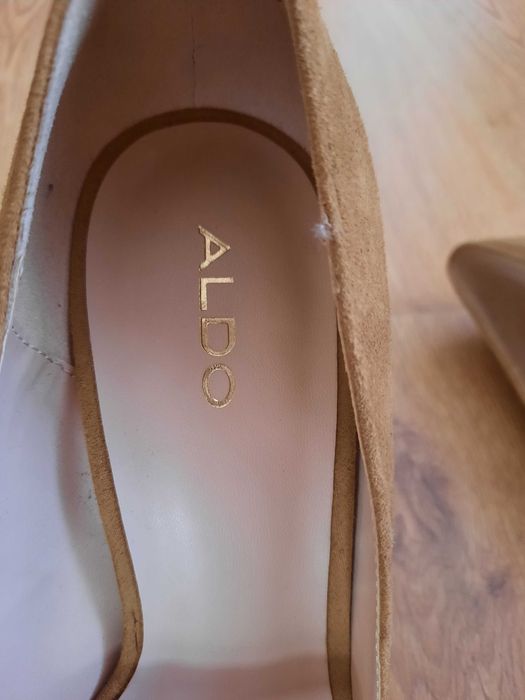 Sapato senhora ALDO peep toe pump T38- NOVOS
