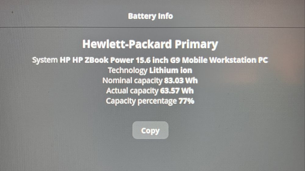 HP Zbook Power G9 | 512 Gb SSD | 32Gb RAM |  nVidia A1000 4Gb