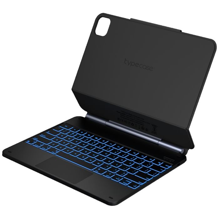 Etui Typecase Edge z klawiaturą do iPad Air 13 M2 2024 / M3 2025 / M4 2026 czarny