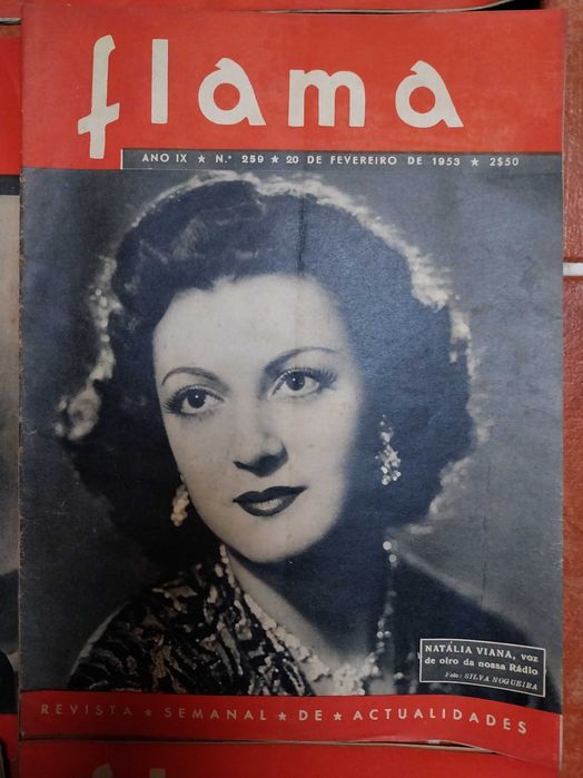 revistas: Flama (dez edições, 1952 e 1953)