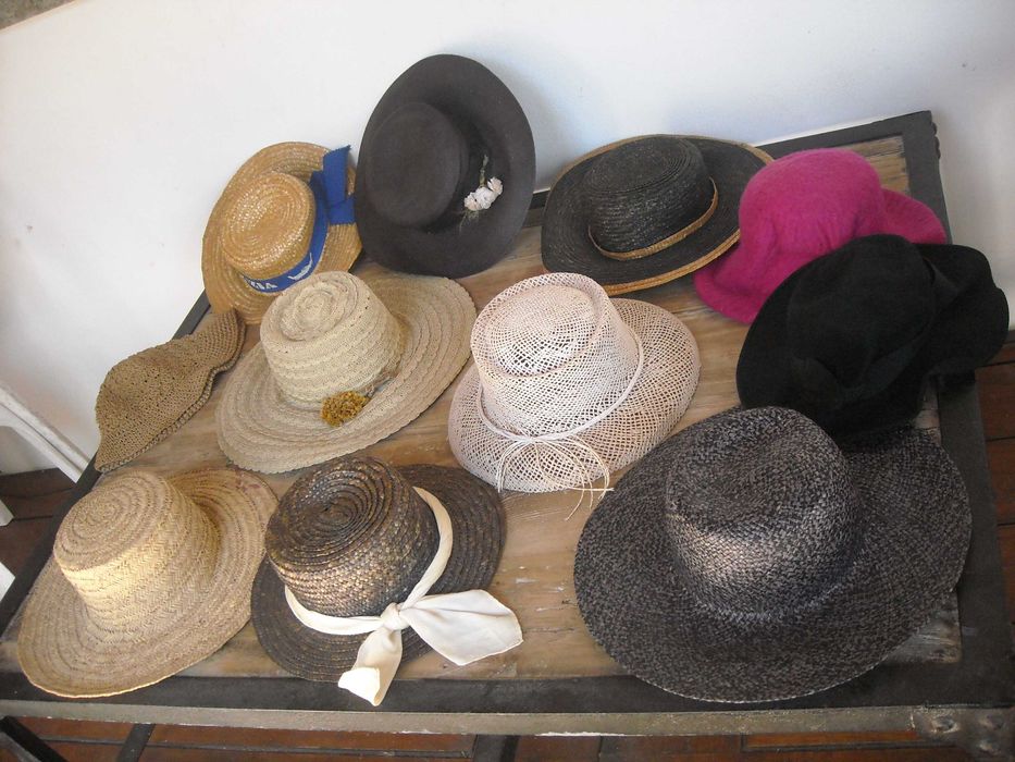 Chapeu para senhora Verão palha e outros
