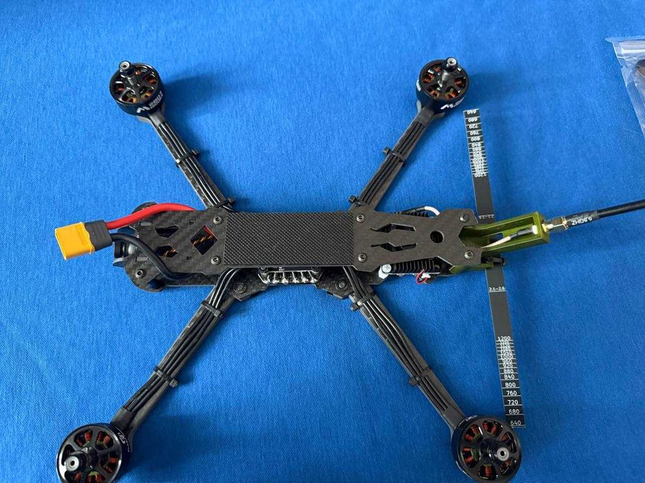 FPV Дрон 7 дюймів / AKK Ultra 3W / Caddx Ratel 2 / Mars 2807