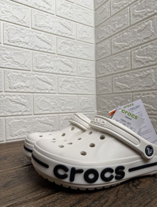 Crocs Оригінал BAYABAND Clog, Крокси Білі