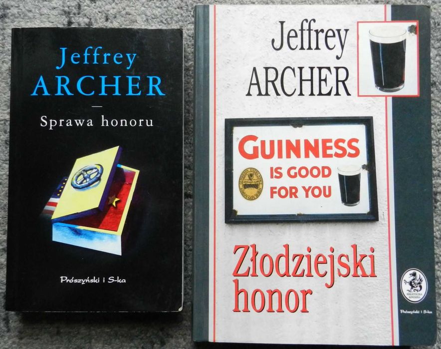 Archer Jeffrey - Sprawa honoru, Złodziejski honor, kryminał sensacja