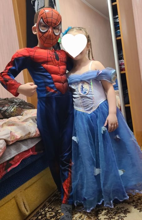 Прокат костюмів сніжинка..спайдермен..ворона(сорока),свято осені