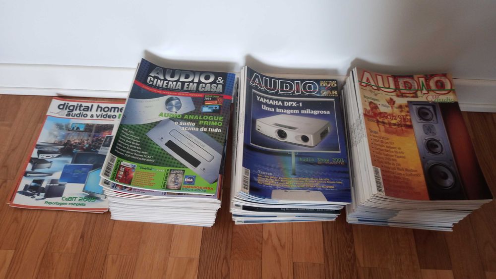 Revistas Audio & Cinema em Casa