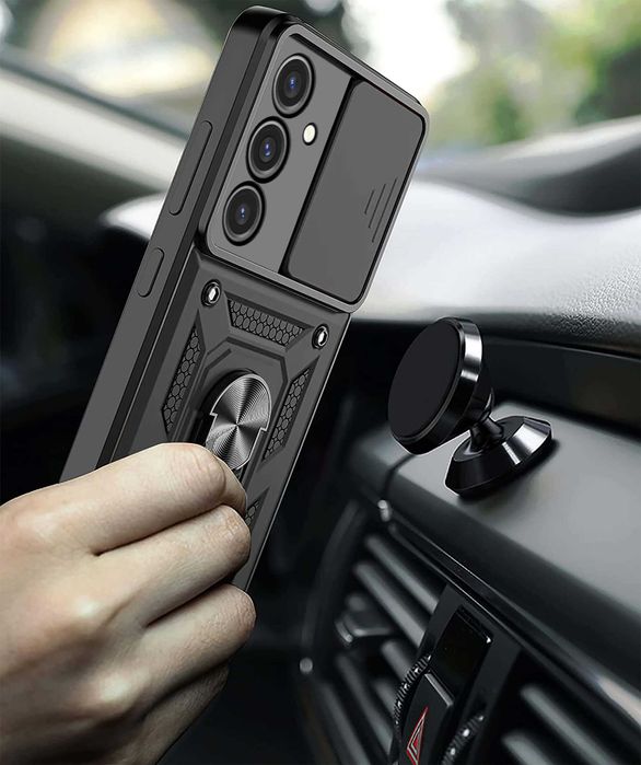 Etui Pancerne do Samsung Galaxy S24 Plus + Szkło Hartowane