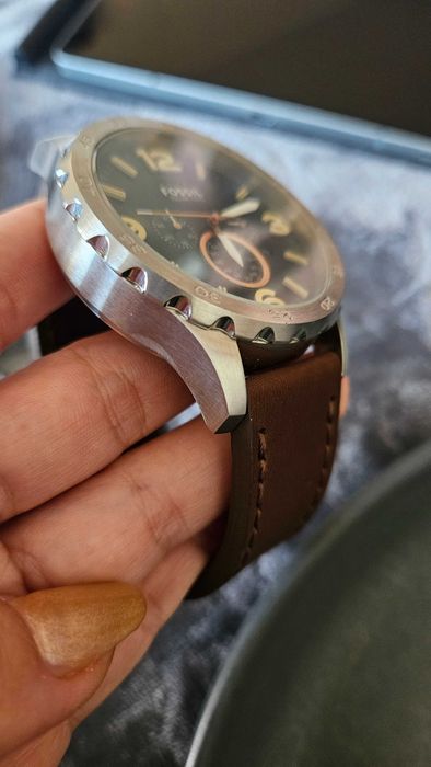 Fossil Nate Relógio Chronograpgh Homem JR1475