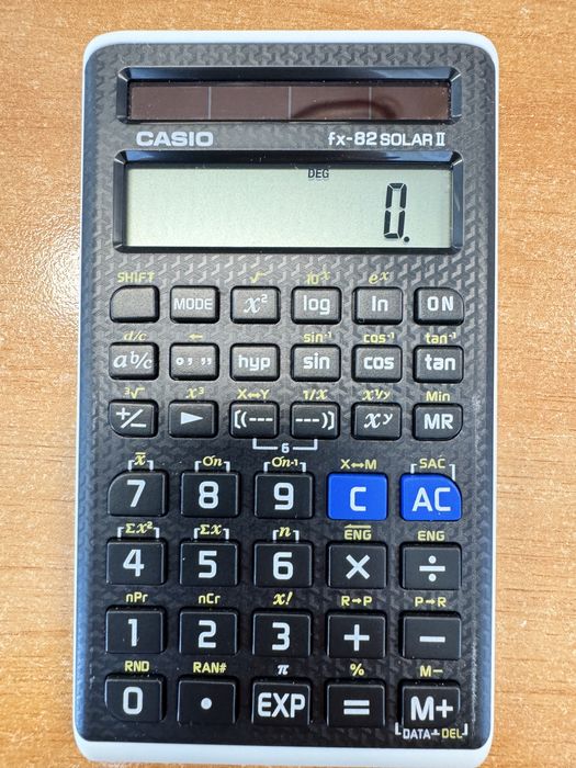 Calculadora Casio fx-82 solar II