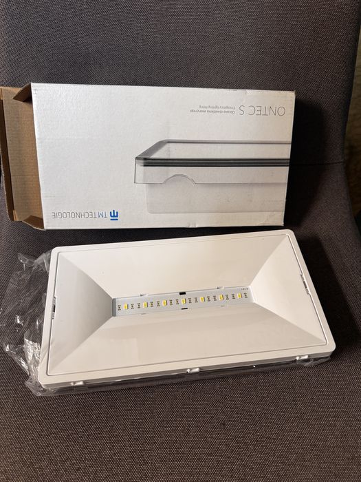 Lampy awaryjne okragle i prostokatne itech ontec